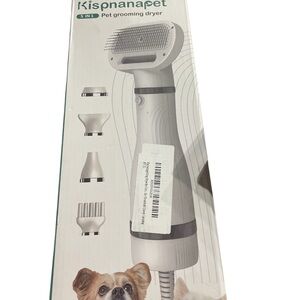 Kispnanapet Pet Hair 3 in 1 Professional Pet Grooming Dryer